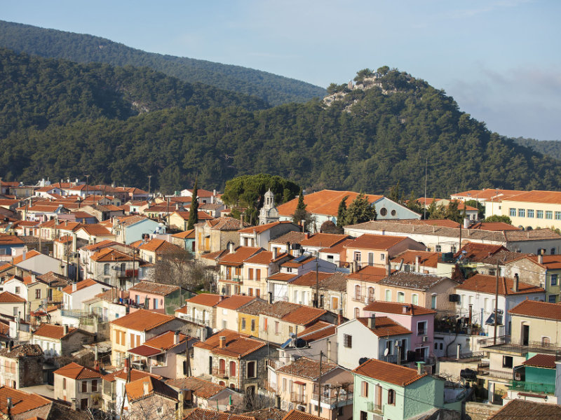 Agiasos Village