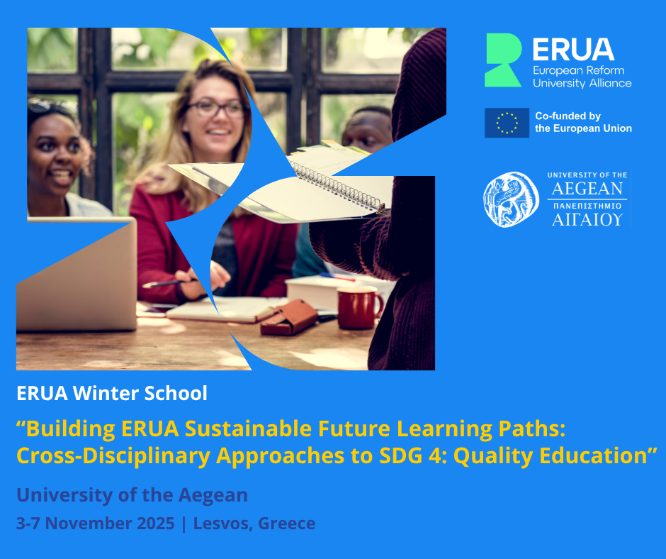 ERUA Winter School "Building ERUA Sustainable Future Learning Paths: Cross-Disciplinary Approaches to SDG 4: Quality Education"