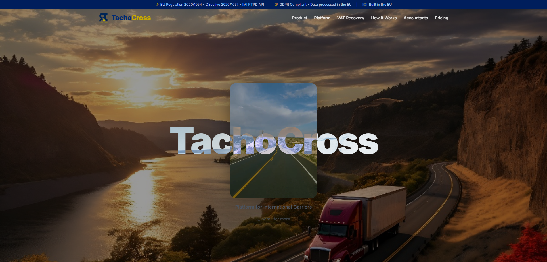 TachoCross: Automating Regulatory Compliance for International Road Hauliers in the EU
